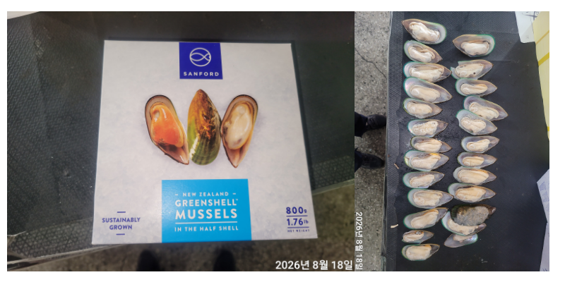 그린홍합 > 반탈각 > M 30/45 미/KG 1